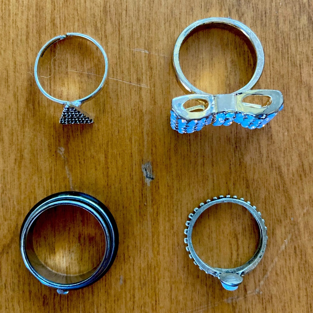 4 RING BUNDLE!!! - Picture 2 of 8